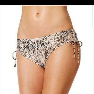 NWT Calvin Klein Snake Print Hipster Bikini Bottom